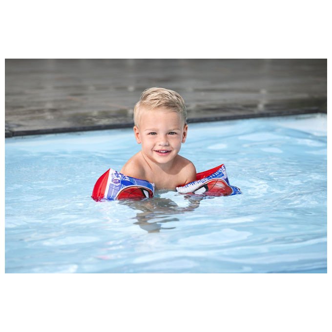 Bestway 98001 Braccioli Gonfiabili Spiderman per Bambini 3-6 Anni 23x15 cm PVC colore Multicolore