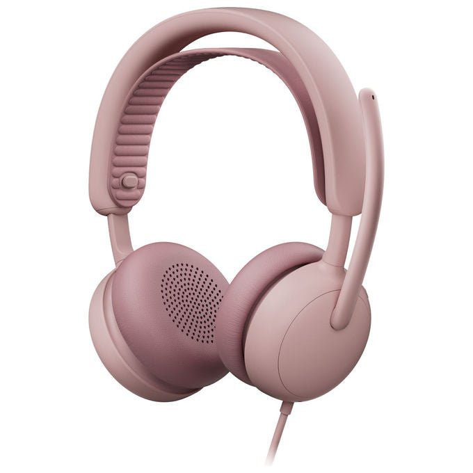 Logitech 981-001616 Zone Wired 2 Auricolare Cablato con Microfono Boom USB Type-C - USB Type-A Frequenza 20 - 20000 Hz Impedenza 36 ? colore Rosa