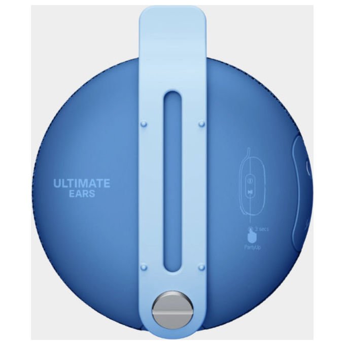 Ultimate Ears Miniroll Altoparlante Bluetooth Portatile Blu Impermeabile