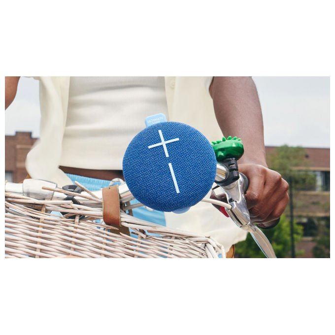Ultimate Ears Miniroll Altoparlante Bluetooth Portatile Blu Impermeabile