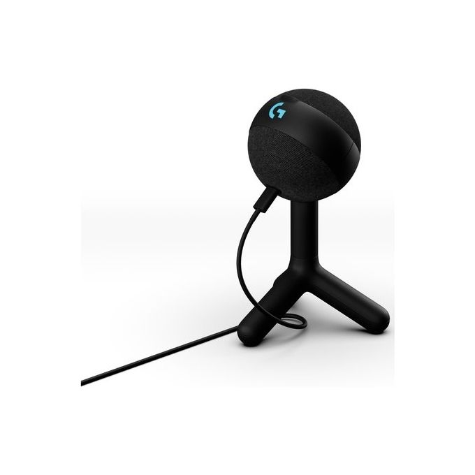 Logitech Microfono Usb Yeti Orb RGB Lightsync Black