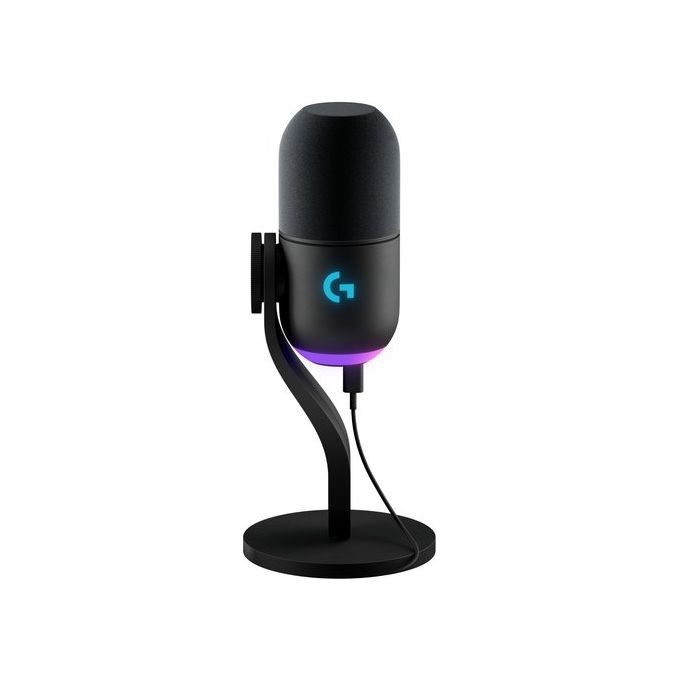 Logitech Microfono Usb Yeti GX RGB Lightsync Black