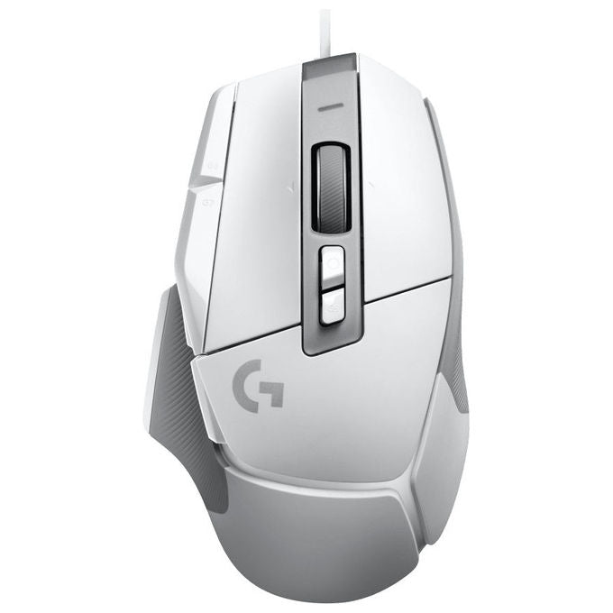 Logitech 991-000490 G502 X Mouse Gaming con Sensore HERO 25K 25600 DPI 13 Pulsanti Programmabili colore Bianco