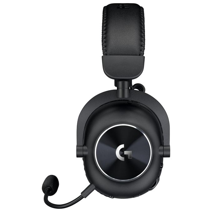 Logitech 5099206129429 PRO X 2 LSPEED Cuffie da Gioco Wireless e Bluetooth con Microfono Boom Circumaurali in Grafene Noise Cancelling 50 h di Autonomia colore Nero