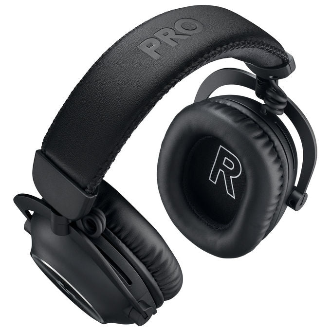 Logitech 5099206129429 PRO X 2 LSPEED Cuffie da Gioco Wireless e Bluetooth con Microfono Boom Circumaurali in Grafene Noise Cancelling 50 h di Autonomia colore Nero