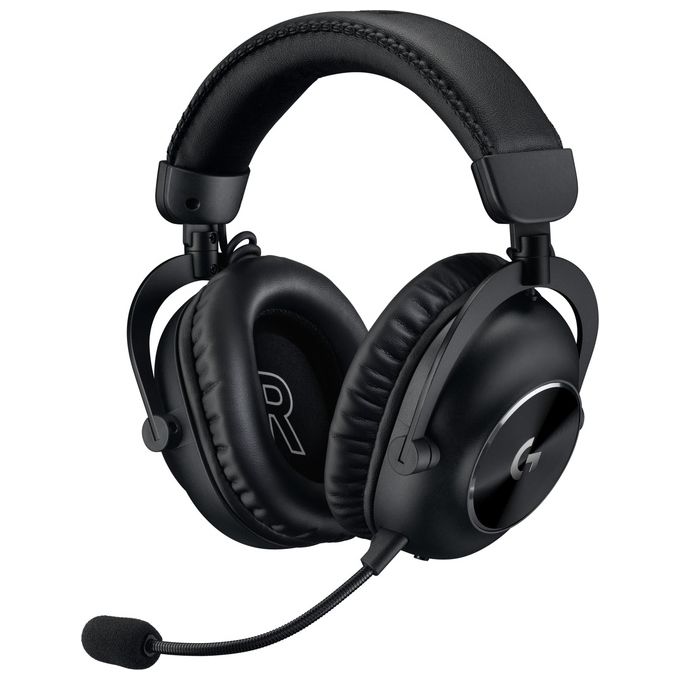 Logitech 5099206129429 PRO X 2 LSPEED Cuffie da Gioco Wireless e Bluetooth con Microfono Boom Circumaurali in Grafene Noise Cancelling 50 h di Autonomia colore Nero