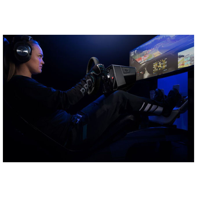 Logitech 5099206129429 PRO X 2 LSPEED Cuffie da Gioco Wireless e Bluetooth con Microfono Boom Circumaurali in Grafene Noise Cancelling 50 h di Autonomia colore Nero