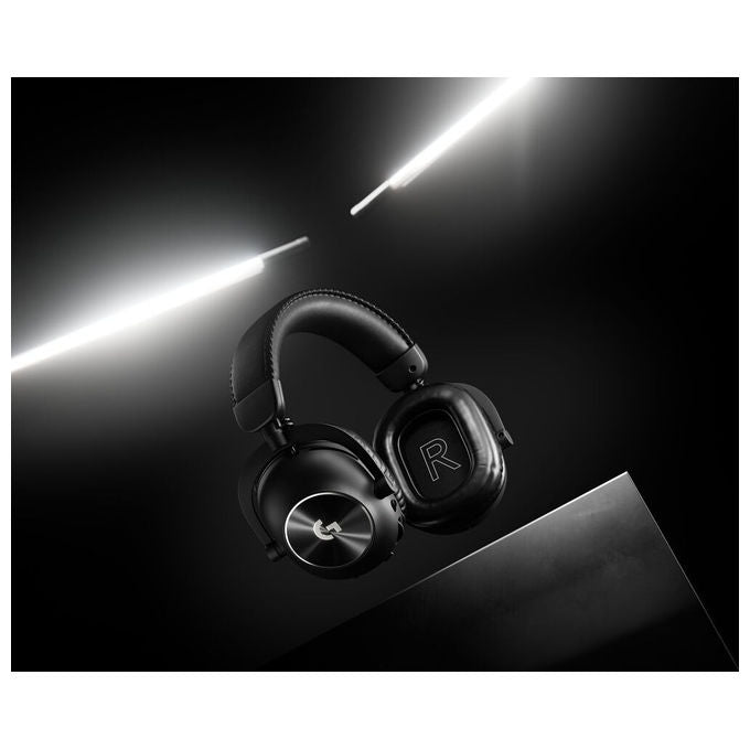 Logitech 5099206129429 PRO X 2 LSPEED Cuffie da Gioco Wireless e Bluetooth con Microfono Boom Circumaurali in Grafene Noise Cancelling 50 h di Autonomia colore Nero