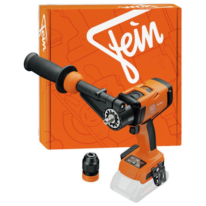 Fein ASCM184QMP Trapano avvitatore a percussione a batteria motore brushless 130 Nm 4000 giri-min interfaccia 18 V AMPShare mandrino QuickIN colore Nero