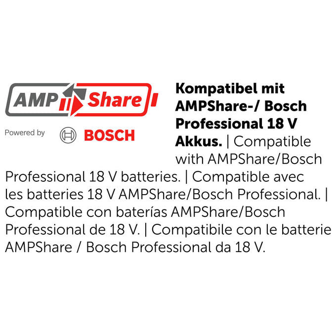 Fein ASCD 18-200 W4 AS N00 Avvitatore a percussione a batteria 18V 210 Nm motore senza spazzole compatibile con batterie AMPShare e Bosch Professional 18V colore Nero