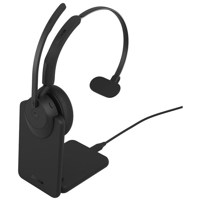 Jabra 34599-899-889 Evolve3 45 Auricolare Wireless Bluetooth USB tipo-C Microfono 30 m Nero