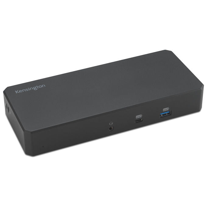 Kensington K32803EU Docking station SD4843P EQ senza driver con tripla uscita video USB C 10 Gbps supporto fino a 3 monitor 5 porte USB 3.2 Gen2 100 W Power Delivery colore Nero