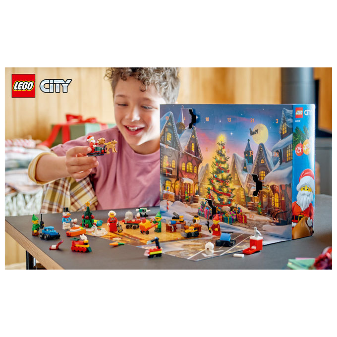 Lego 60510 Calendario dell'Avvento 2026 Set da Costruzione con 24 Sorprese 252 Pezzi colore Multicolore