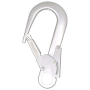 Irudek SILVERLIGHT 984 Moschettone Doppia Leva Apertura 60 mm Resistenza 25 kN Peso 450 g Certificato EN 362 colore Grigio