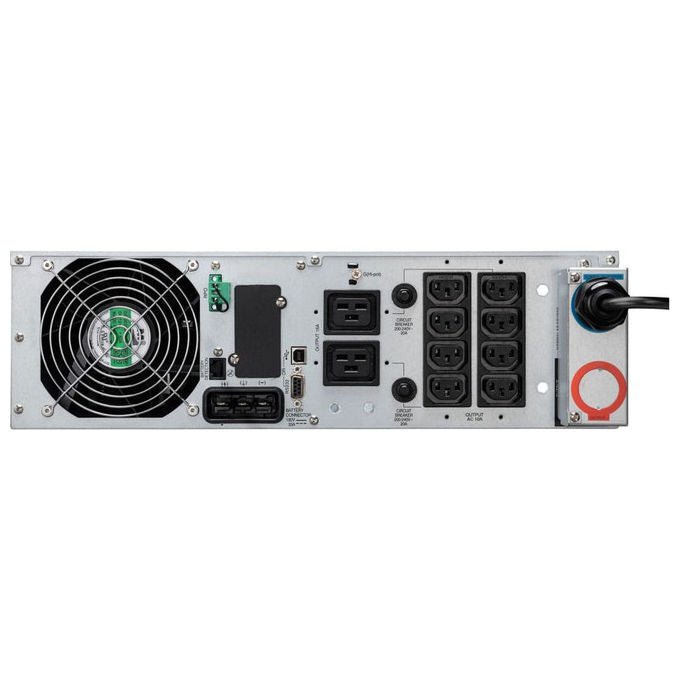 Eaton 9E6KIR 9E Gruppo di Continuita UPS 6000 VA 5400 W Rack 3U 19'' Nero