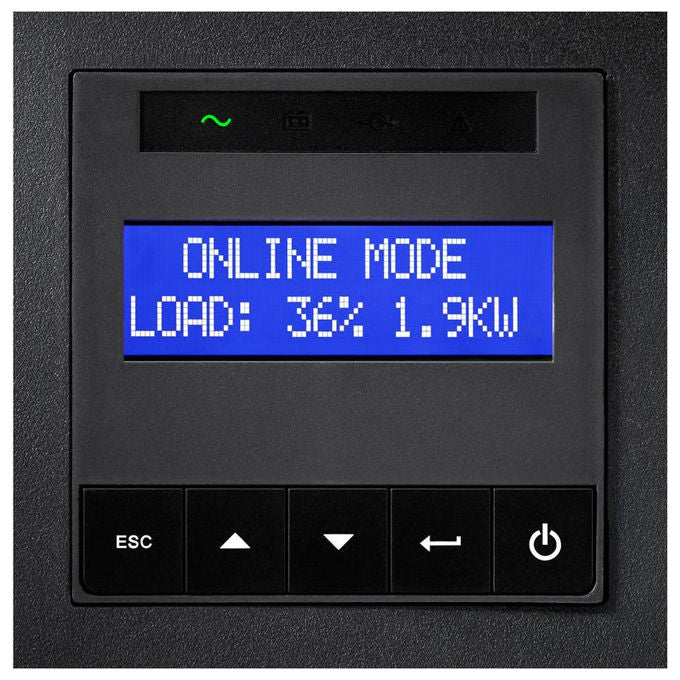 Eaton 9E6KIR 9E Gruppo di Continuita UPS 6000 VA 5400 W Rack 3U 19'' Nero