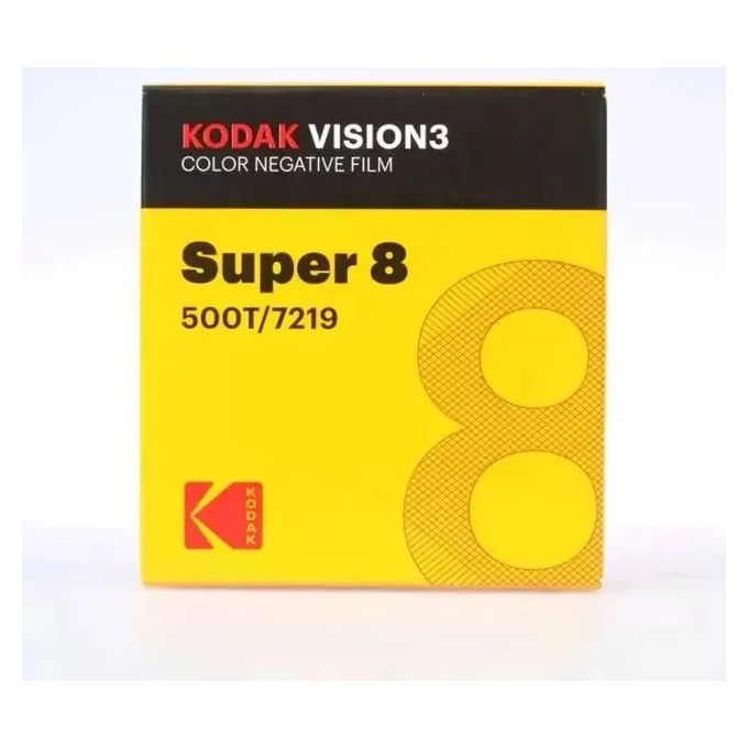 Kodak 7510472 Film Vision3 500T Negativo a colori Sensibilita' ISO 500 Bilanciamento Tungsteno (3200K) colore Nero