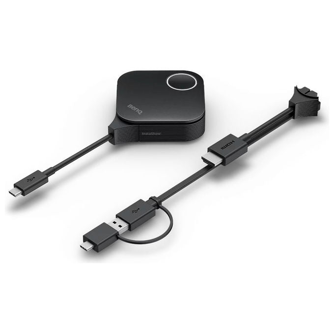 BenQ 9H.K0GBY.R0E WDC25 sistema di presentazione wireless HDMI USB Type-C colore Nero