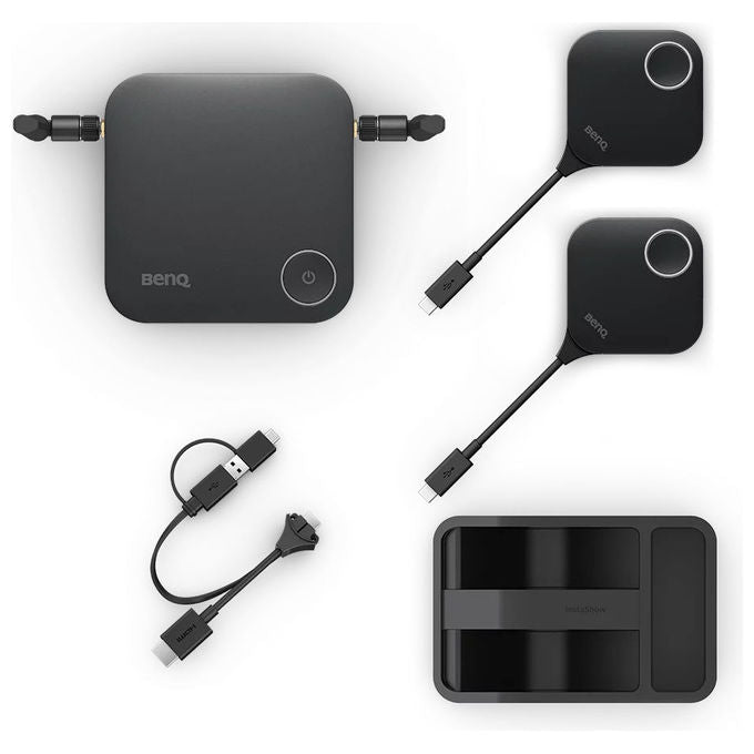 BenQ 9H.K0GBY.R0E WDC25 sistema di presentazione wireless HDMI USB Type-C colore Nero