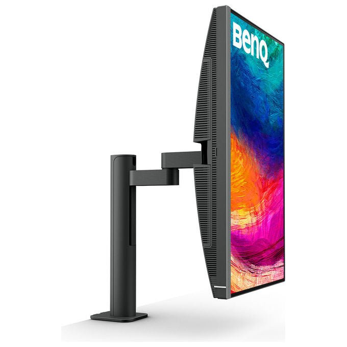 BenQ monitor PD2706UA 27 pollici, 4K UHD, IPS, USB-C 90W, 95% P3, HDR400, KVM, braccio ergo, DesignVue