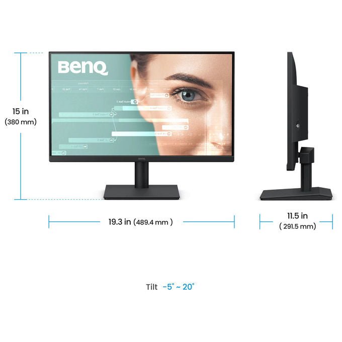 BenQ 9H.LPALM.MBE GW2291 Monitor 21.5'' Full HD IPS 1920x1080 5 ms HDMI Altoparlanti Integrati colore Nero