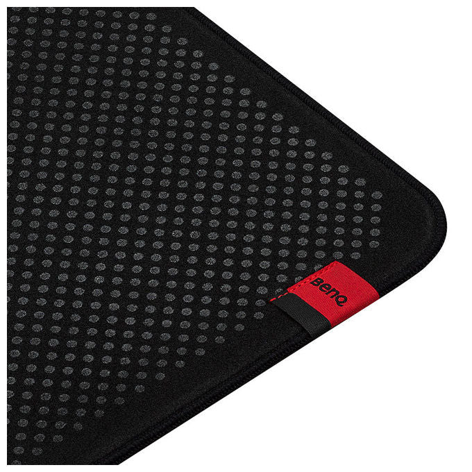 BenQ 9H.N54FQ.A2E Tapete di Rato Gaming Tessuto Base Antiscivolo 500x500mm Spessore 3.5 mm colore Nero