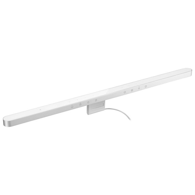 BenQ 9H.W4WWT.WS1 iScreenbar Silver Luce per Monitor Regolabile 2700K-6500K Touch Dimmer Alimentazione USB colore Argento