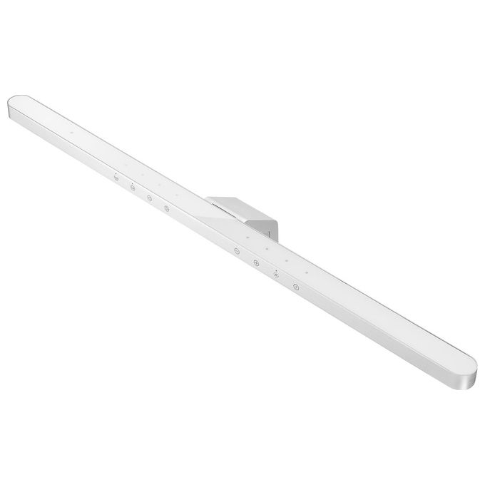 BenQ 9H.W4WWT.WS1 iScreenbar Silver Luce per Monitor Regolabile 2700K-6500K Touch Dimmer Alimentazione USB colore Argento