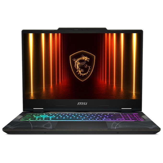 MSI CYBORG 15 B2RWFKG-1229XIT Computer portatile Intel Core 9 270H 16 GB DDR5 1 TB SSD NVIDIA GeForce RTX 5060 Laptop GPU 144 Hz colore Nero