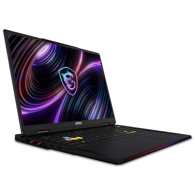 MSI 9S7-182462-1080 Raider 18 MAX HX A2WJ-1080XIT Computer portatile 18'' 4K Mini LED Nvidia RTX 5090 32GB 2TB colore Nero