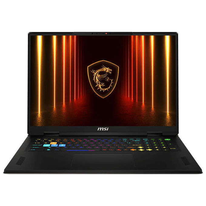 MSI VECTOR 18 HX AI A2XWJG-853IT Notebook 18 pollici Intel Core Ultra 9 275HX RTX 5090 32GB RAM 1TB SSD Windows 11 Grigio