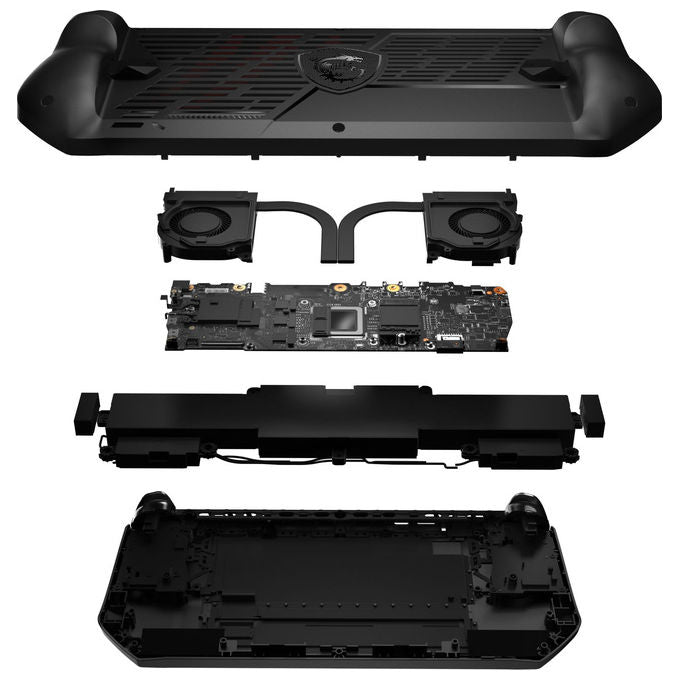 MSI CLAW 7 AI+ A2VM-022IT Console Portatile Intel Core Ultra 7 32GB RAM 512GB SSD Wi-fi 6E colore Nero