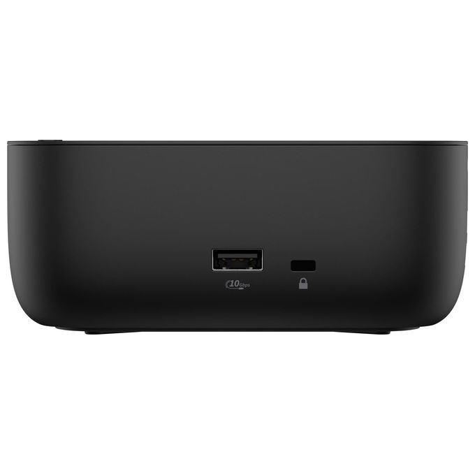 HP 9X3V1UT#ABB USB-C 100W G6 Dock Hub docking con USB 3.2 Gen 2 Type-C 25 Gbps Ethernet 2 DisplayPort HDMI 4K Ultra HD alimentazione fino a 100 W colore Nero
