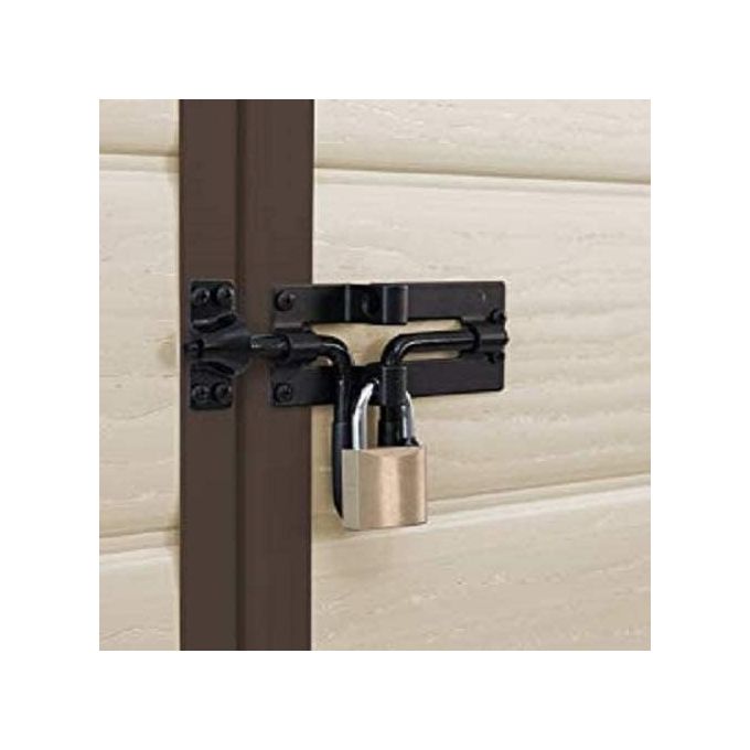 Keter 240025 Manor Casetta da Giardino in Resina con Finestra e Pavimento Incluso 130x192x198 cm colore Beige