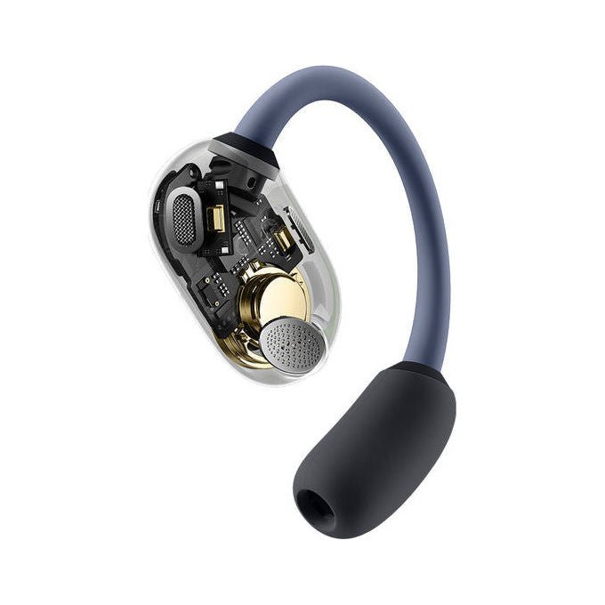 Baseus A00064400121-00 Eli Sport 1 Auricolare Wireless A clip Bluetooth 5.3 IPX4 Nero