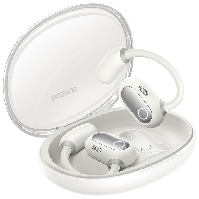 Baseus A00064400221-00 Eli Sport 1 Auricolare True Wireless Stereo TWS Bluetooth 5.3 con Cancellazione Rumore e Controllo Touch colore Bianco