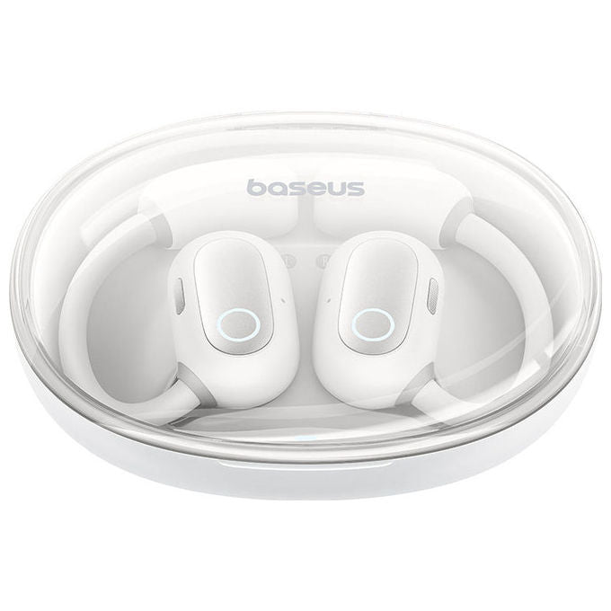 Baseus A00064400221-00 Eli Sport 1 Auricolare True Wireless Stereo TWS Bluetooth 5.3 con Cancellazione Rumore e Controllo Touch colore Bianco