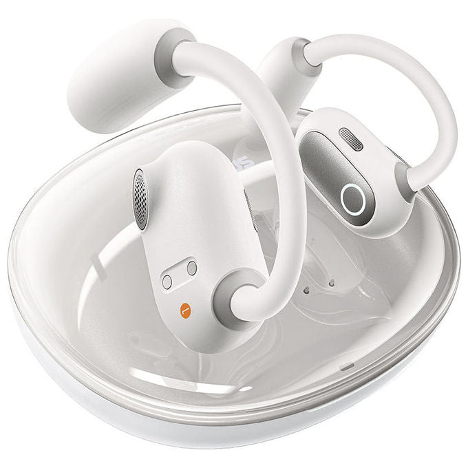 Baseus A00064400221-00 Eli Sport 1 Auricolare True Wireless Stereo TWS Bluetooth 5.3 con Cancellazione Rumore e Controllo Touch colore Bianco