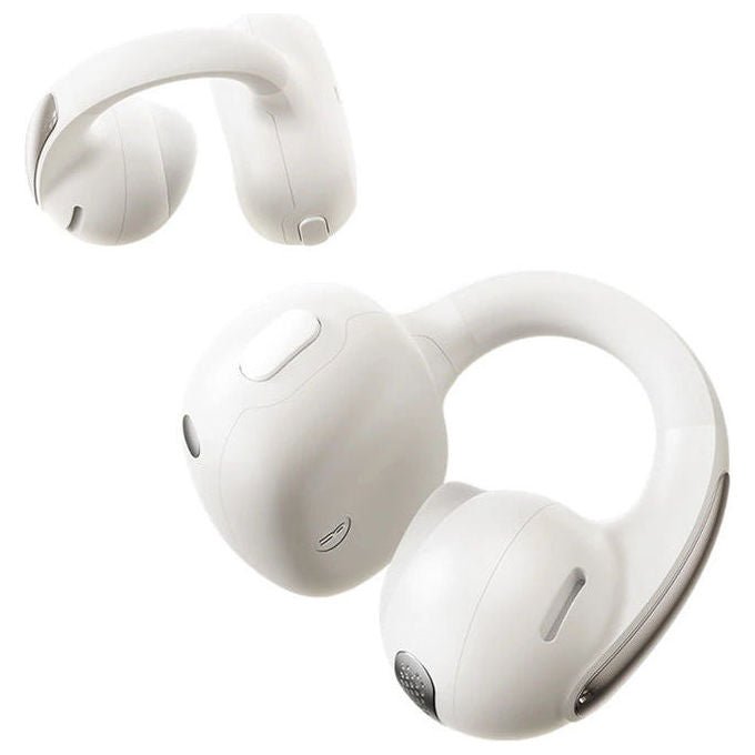 Baseus A00083501226-00 Bowie MC1 Auricolari Open-Ear Wireless Bluetooth 5.4 con Controllo Touch e Ricarica Rapida 40 Ore di Autonomia con Custodia colore Bianco