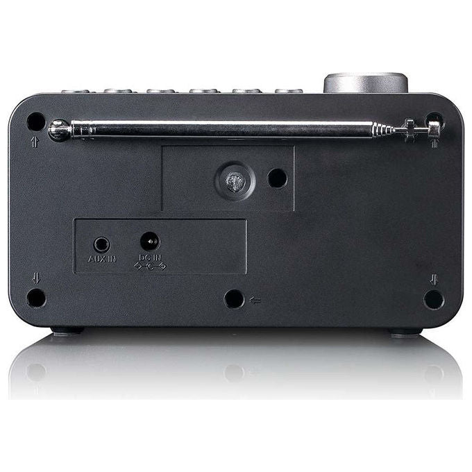 Lenco A005696 CR-625BK Radio Portatile con Sintonizzatore DAB+ FM Display LCD Alimentazione AC 3 W colore Nero