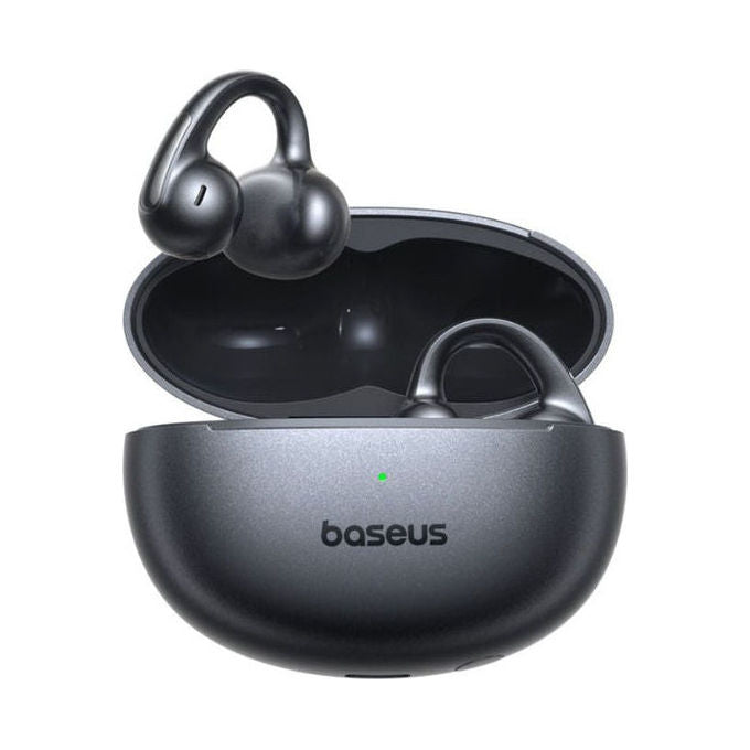 Baseus A0102503 Bowie MC1 Pro Auricolare Open-Ear TWS Bluetooth 6.0 4 Microfoni IP67 Nero