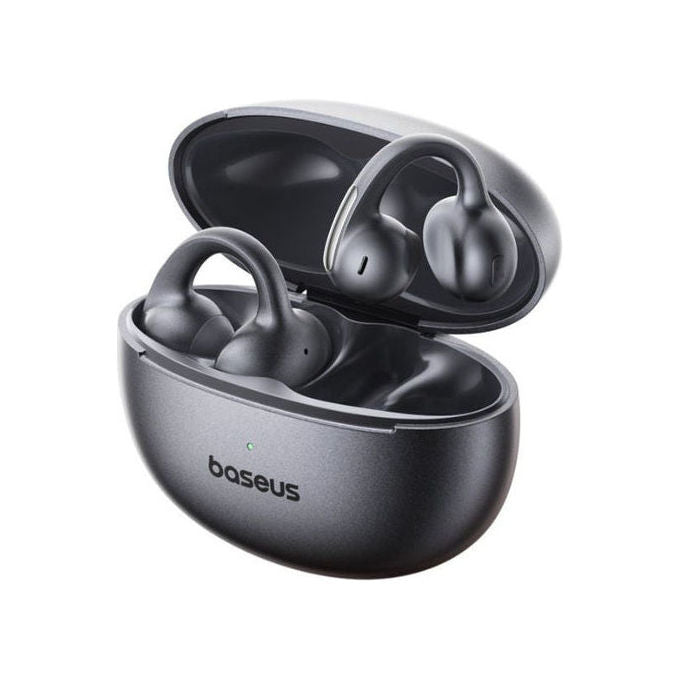 Baseus A0102503 Bowie MC1 Pro Auricolare Open-Ear TWS Bluetooth 6.0 4 Microfoni IP67 Nero