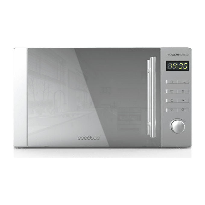Cecotec A01_EU01_100519 Proclean 5120 Flatbed Mirror Forno a microonde con grill 20 L 700 W colore Grigio