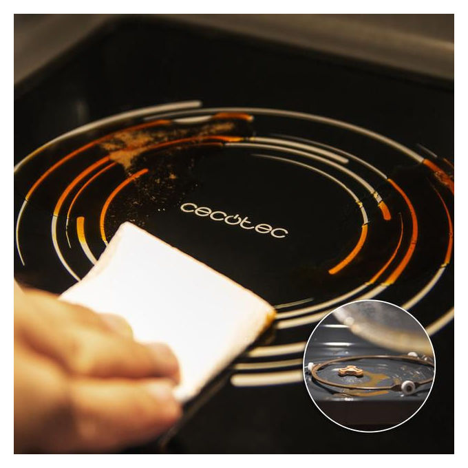Cecotec A01_EU01_100519 Proclean 5120 Flatbed Mirror Forno a microonde con grill 20 L 700 W colore Grigio