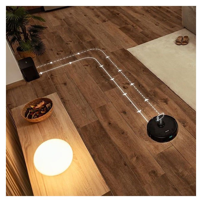 Cecotec A01_EU01_114519 Conga Y50 Robot aspirapolvere Navigazione Laser 3 L autonomia 145 min Wi-Fi colore Nero