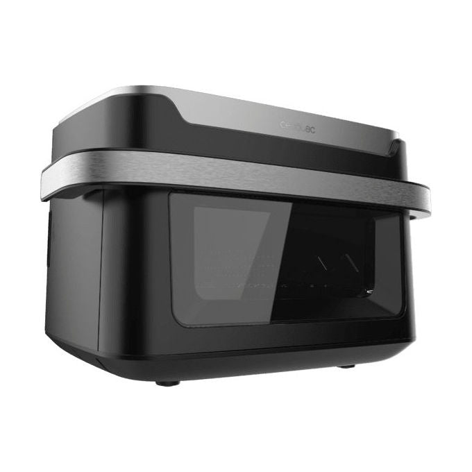 Cecotec A01_EU01_117404 Cecofry Advance 10000 Full Vision Friggitrice ad aria 10 L 2200 W 12 programmi Touchscreen a colori finestra visuale doppia colore Nero