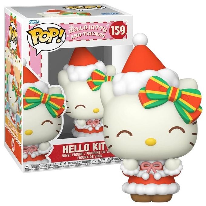 Funko 93260 POP! Sanrio Merry Market Figurina da Collezione in Vinile Hello Kitty Altezza 10.9 cm colore Multicolore