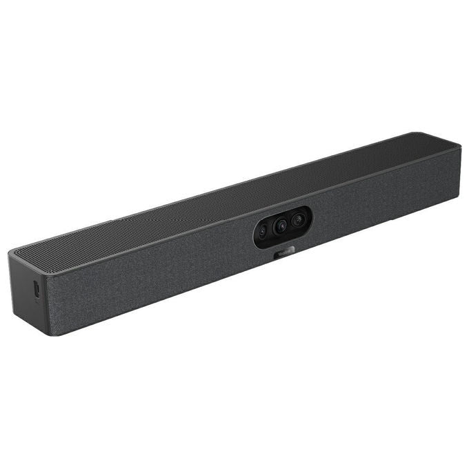 Yealink MeetingBar A25 A25-031 Sistema di Videoconferenza All-in-one con CTP25 Touch Console Kit Nero 3840 x 2160 Pixel 30 fps