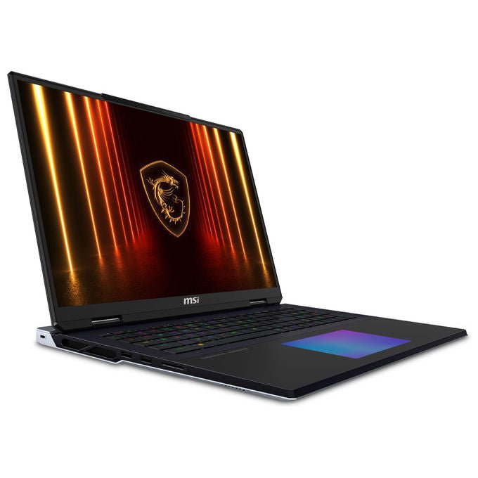 MSI A2WJ-1079IT Titan 18 HX Notebook 18'' 4K Mini LED Core Ultra 9 290HX Plus RAM 64GB SSD 2TB RTX 5090 colore Core Black