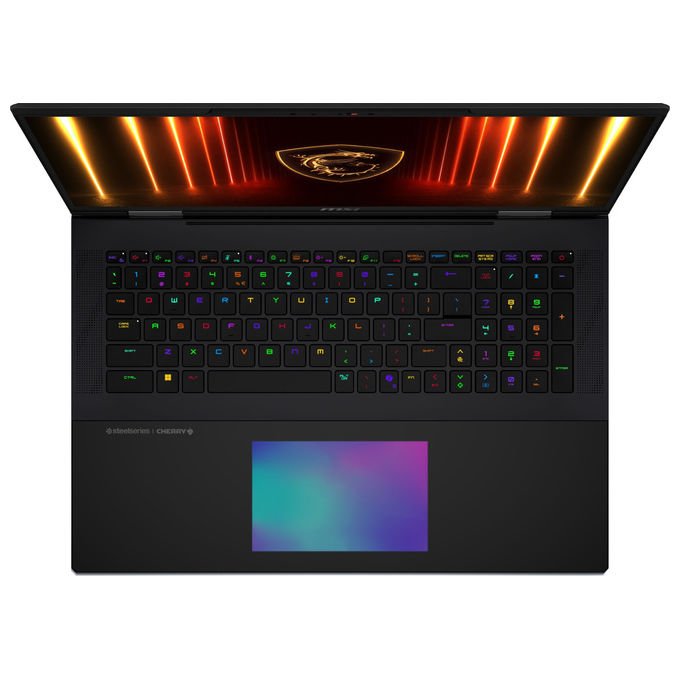 MSI A2WJ-1079IT Titan 18 HX Notebook 18'' 4K Mini LED Core Ultra 9 290HX Plus RAM 64GB SSD 2TB RTX 5090 colore Core Black